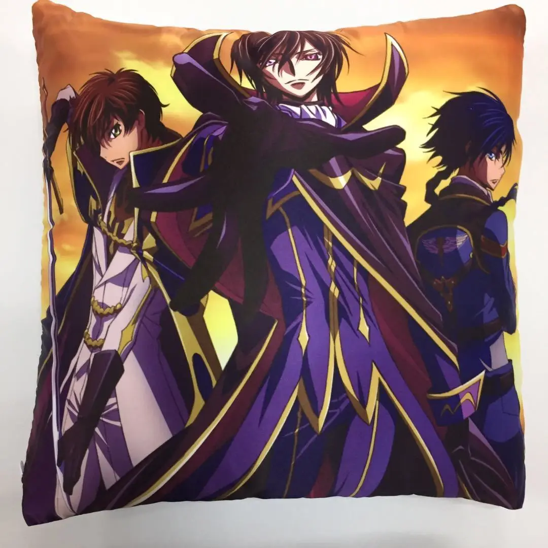 Новый код GEASS Hangyaku no Letouch Двусторонняя Подушка Чехол s обнимающая для подушки