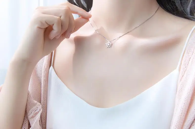 RYOUCUTE Настоящее серебро 925 пробы роскошный бренд корейский милый Цирконий снег серьги для женщин Свадебные ювелирные изделия Pendientes