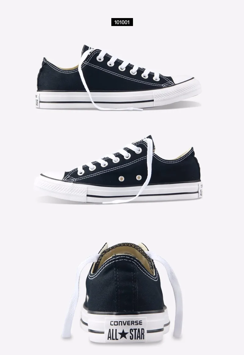 Оригинальные Converse классический все звезды холст обувь мужчин и женщин кроссовки низкие классические Скейтбордингом Обувь 4 цвета