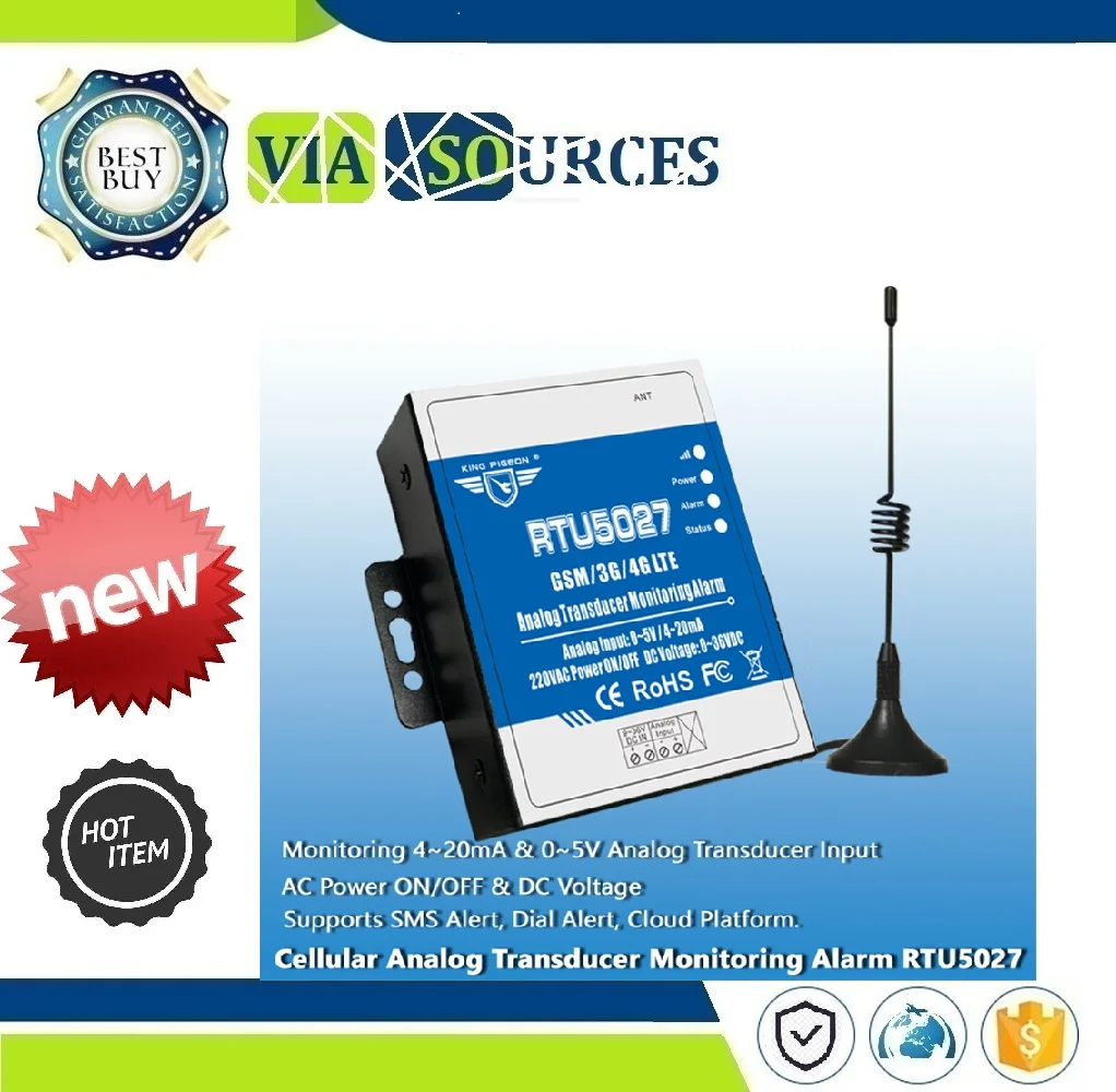 RTU5027 беспроводной IOT Modbus шлюз аналоговый преобразователь контроль состояния