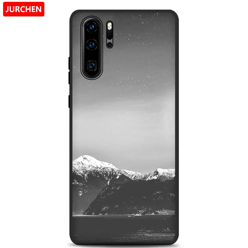 19 Чехол для телефона JURCHEN для huawei P30 Pro, чехол для huawei P30, чехол из ТПУ с рисунком, силиконовая Мягкая задняя крышка для huawei P30 P30Pro, чехол - Цвет: 19