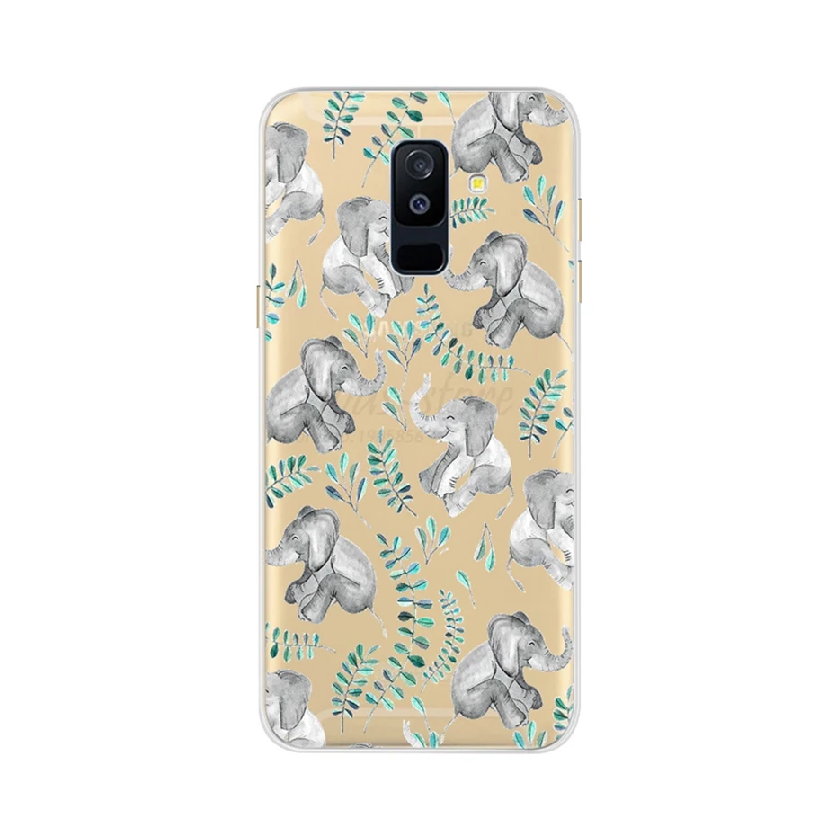 Для samsung Galaxy A6 плюс A6Plus чехол на samsung A6 плюс Чехол Мягкий силиконовый чехол для задней панели мобильного телефона из термопластика чехол для принципиально A6 плюс 6 A6