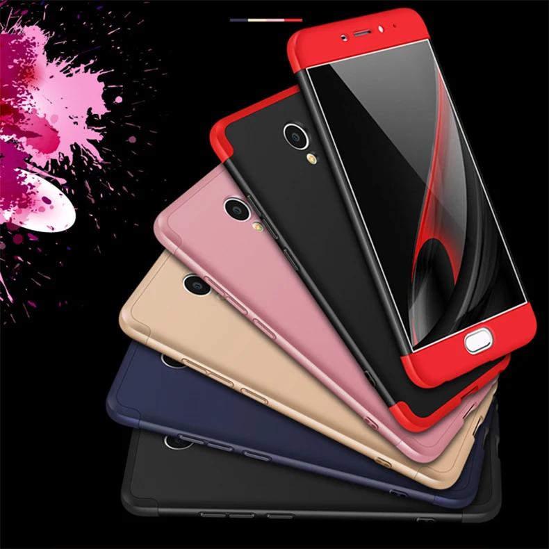 Противоударный защитный 360 удобный чехол для Meizu M3 M5 M6 Note модный жесткий силиконовый защитный чехол для телефона на M6S S6 E2 задняя крышка