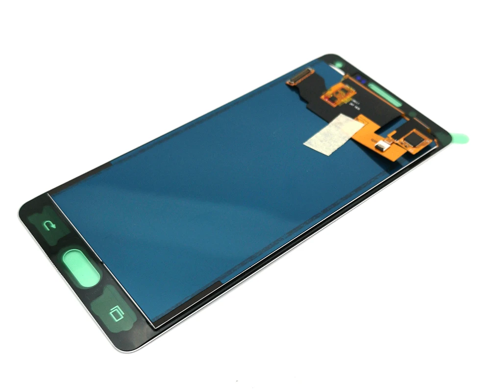 Можно регулировать яркость ЖК-дисплей для samsung Galaxy A5 A500 A500F A500M ЖК-дисплей кодирующий преобразователь сенсорного экрана в сборе