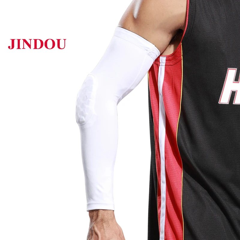 1 шт. противоскользящие рукава Компрессионные для велоспорта баскетбола защиты