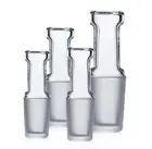 2429 Мужская пустотелая заглушка из закаленного стекла, затычка, лабораторная стеклянная посуда