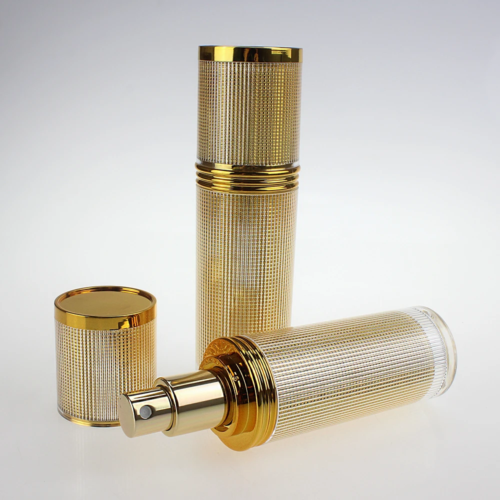 Роскошный лосьон для тела 40 мл Акриловая бутылочка парфюма контейнеры баночки