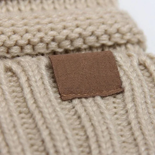 Женская модная зимняя теплая шерстяная вязаная шапка | Аксессуары для одежды