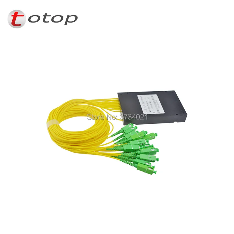 ABS SC APC 1x16 PLC волоконно оптический сплиттер однорежимный с FTTH Оптический Сплиттер