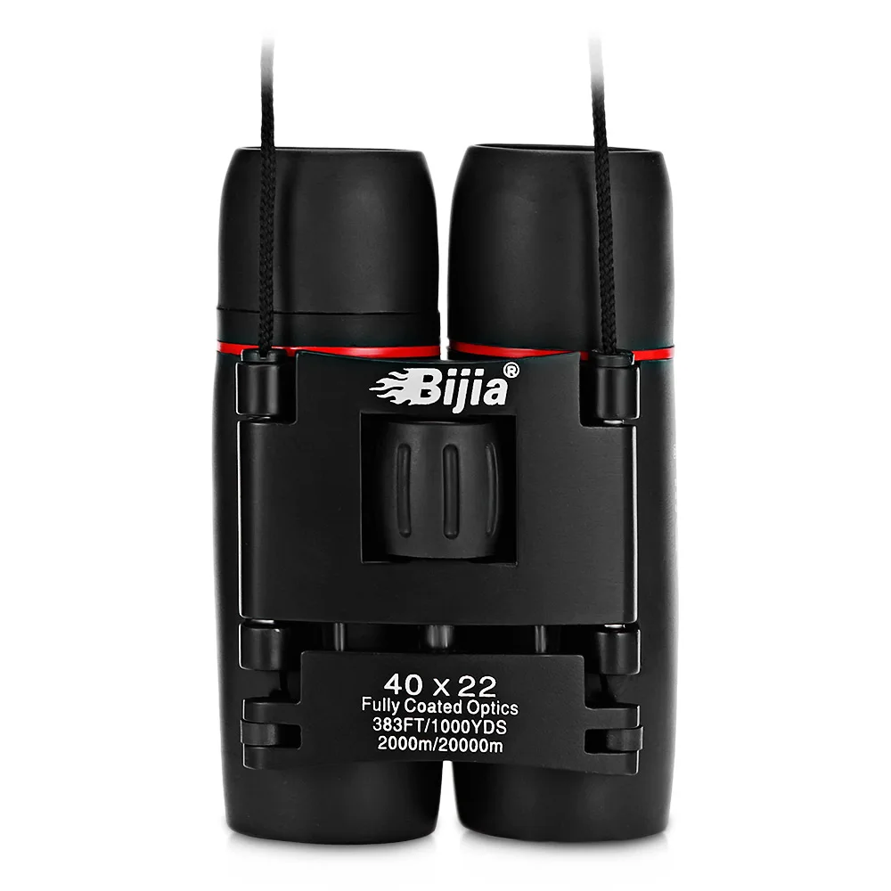 BIJIA Профессиональный бинокль 40х22 2000 м/20000 м HD видение широкоугольный Призма