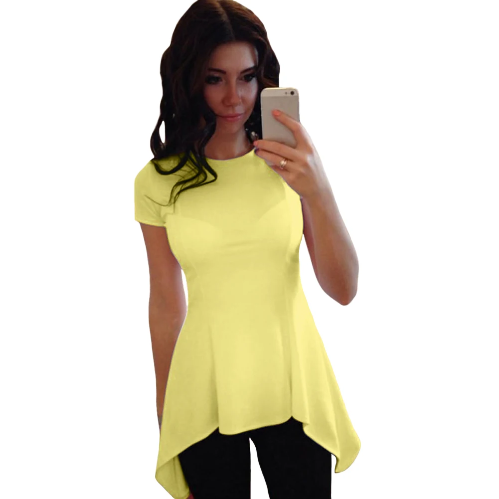 XXXL модная женская футболка 2019 Лето с коротким рукавом платья повязки сексуальный