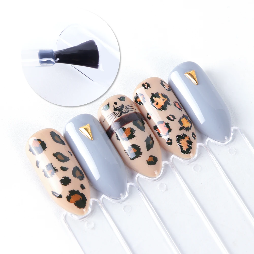 6 мл прозрачное верхнее покрытие гель лак матовый не протирать лак гель лак УФ уплотнение гель лак замочить от аксессуары для ногтей маникюр BE738