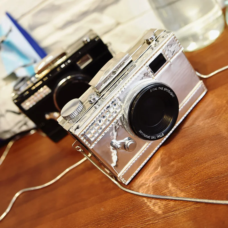 Индивидуальный модный винтажный клатч с камерой уникальной формы сумка на плечо