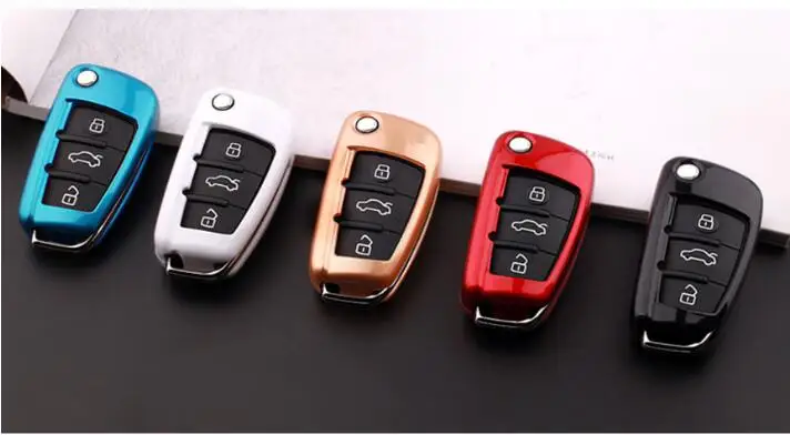 Чехол для автомобильного ключа AUDI A4L A6L A5 A7 A8 Q5 Q7 S5 S6 S7 S8 SLINE RS A3 C6 8P 8V Quattro | Автомобили
