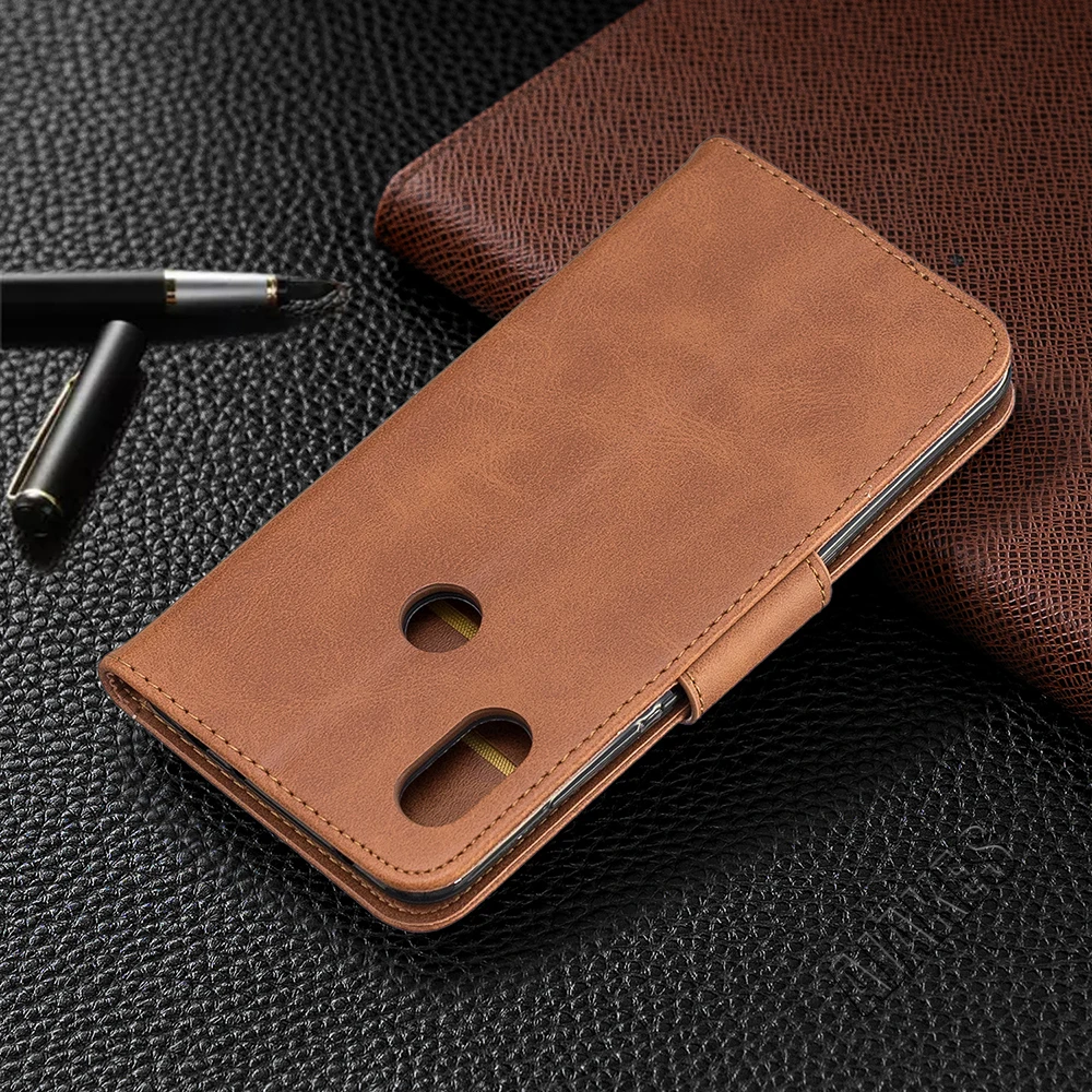 Винтажный чехол из искусственной кожи для Xiaomi Redmi 7 Note 7 6 Pro 5 Plus 6a A2 lite, бумажник, откидная подставка, отделения для карт, магнитная застежка