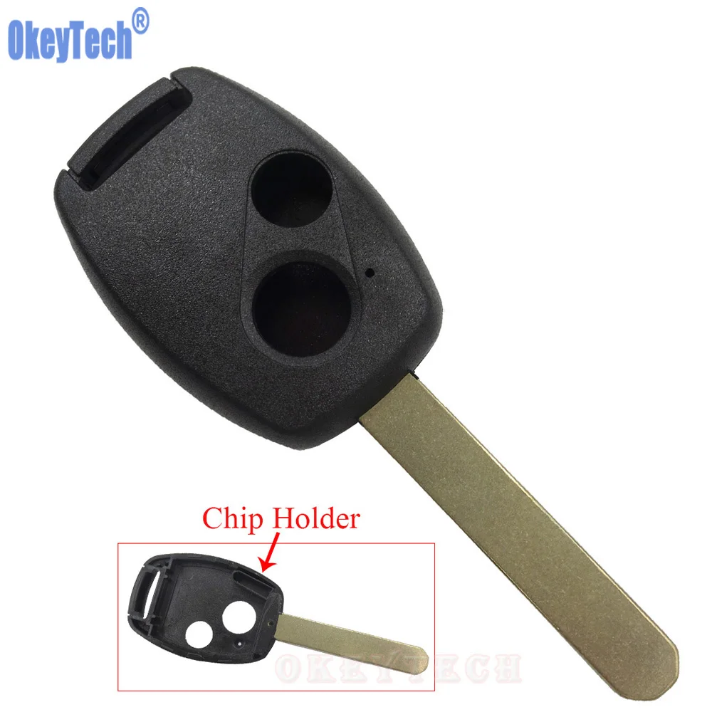 OkeyTech модифицированный 2 кнопки пульт дистанционного управления чехол для ключа