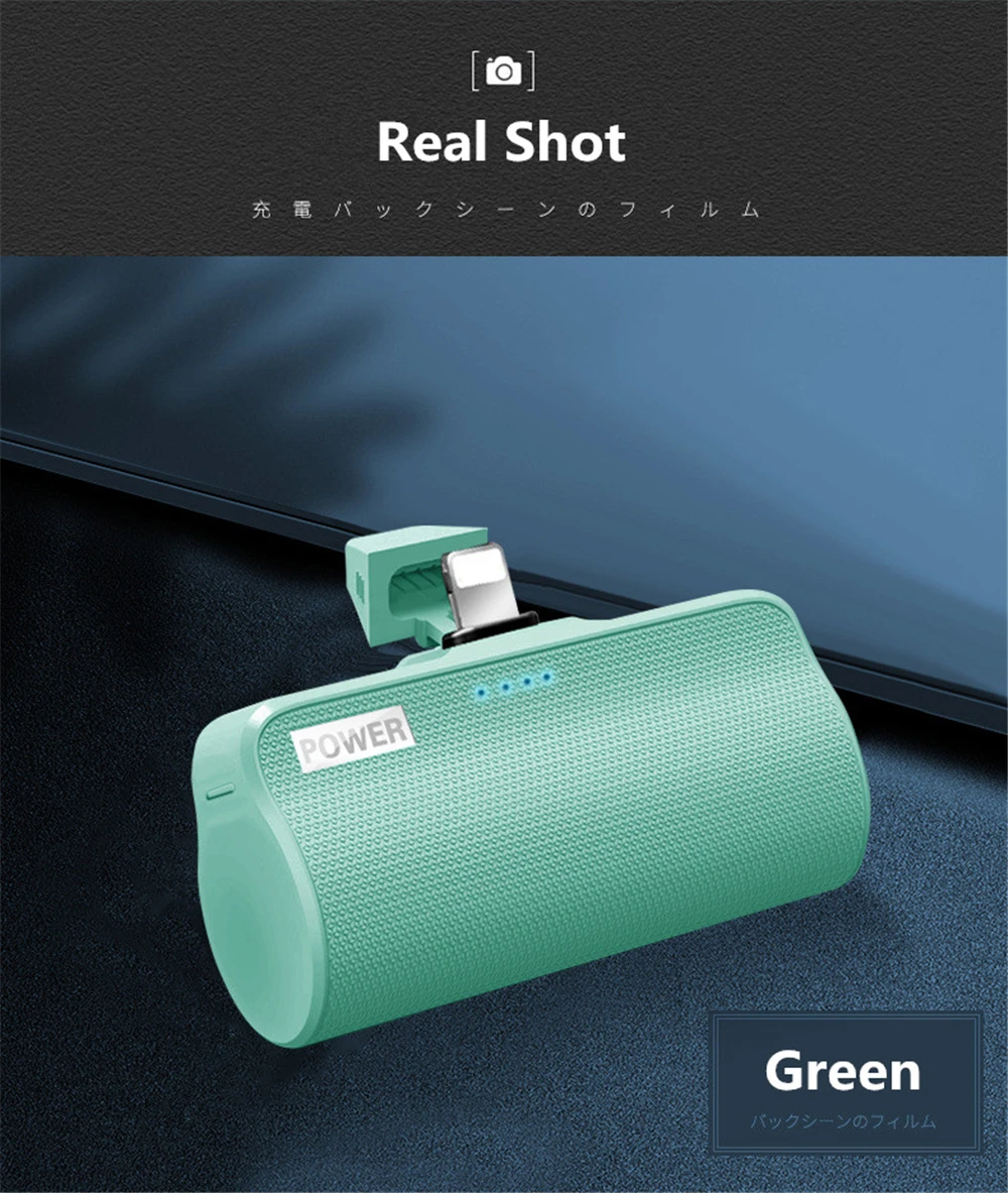 KQJYS 2000mAh портативное зарядное устройство для мобильного телефона, Мини Мобильный блок питания, внешняя батарея, быстрая зарядка для iPhone, Millet, samsung