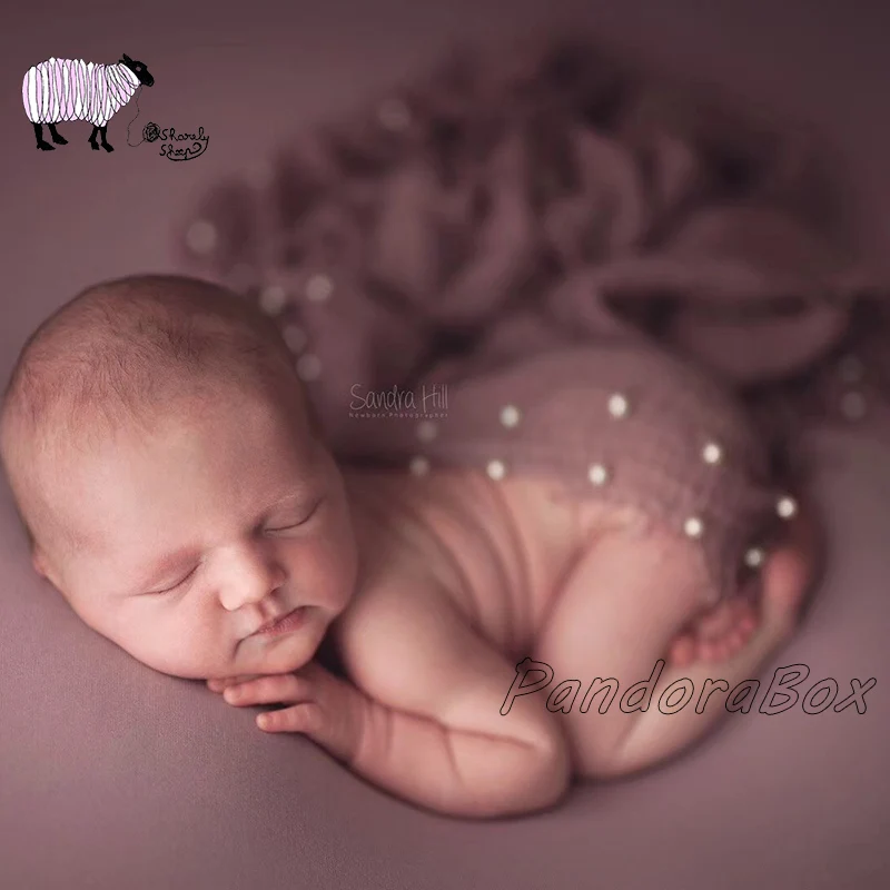 14 цветов одеяло для фотосъемки новорожденных реквизит жемчужные обертывания