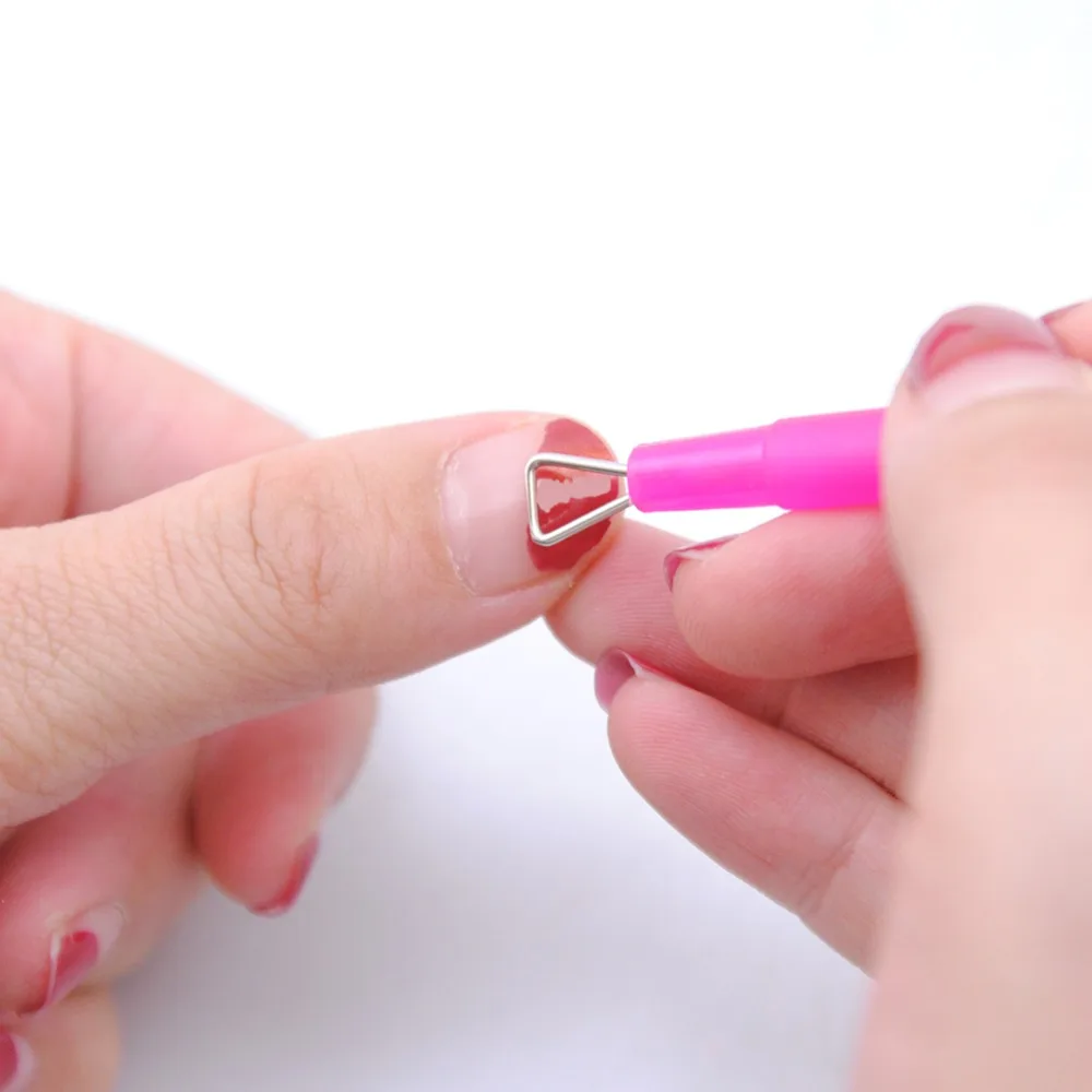 1 шт. серебряное двухстороннее одиночное из нержавеющей стали треугольный