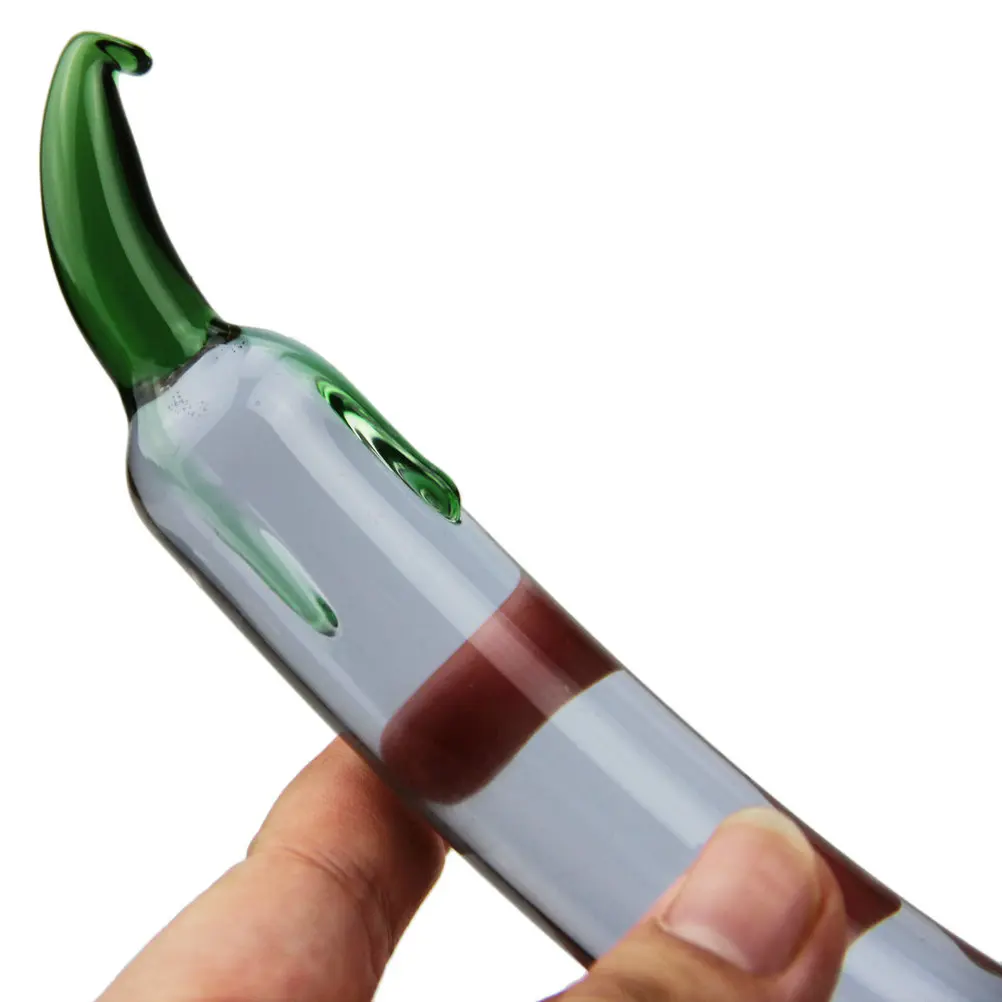 Специальная стеклянная анальная пробка melongena трубка секс-игрушки для геев