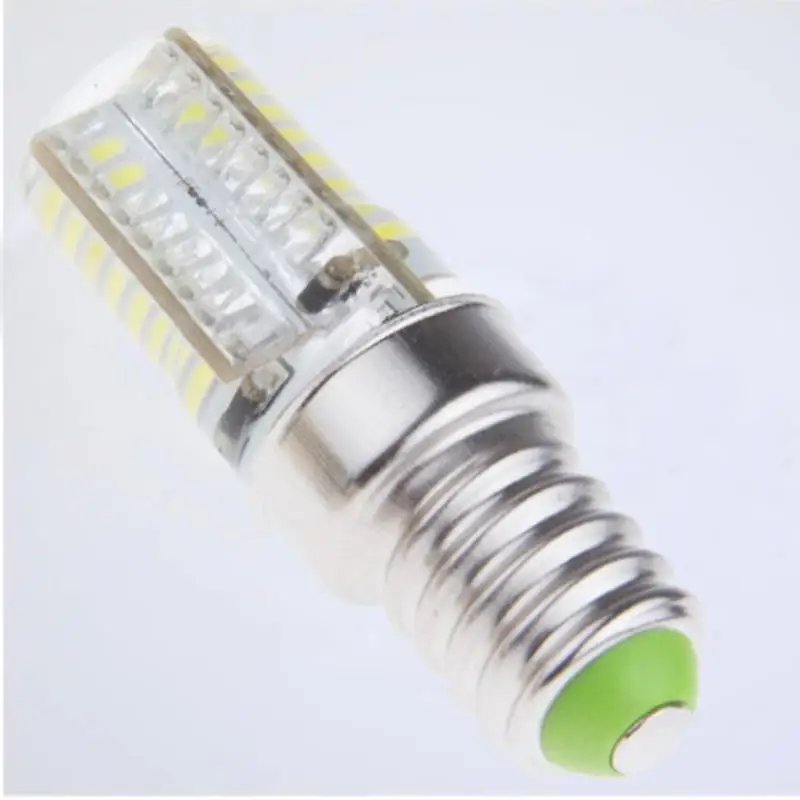 Hobbylan Высокая светящаяся E14 220В 64LED точечная лампа 3014 SMD без мерцания светодиодная