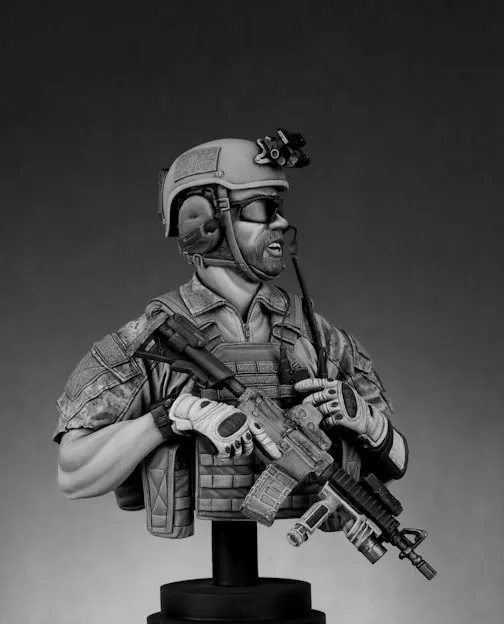 1/9 бюст модельная фигурка из смолы комплект Unassambled Неокрашенный BUST392