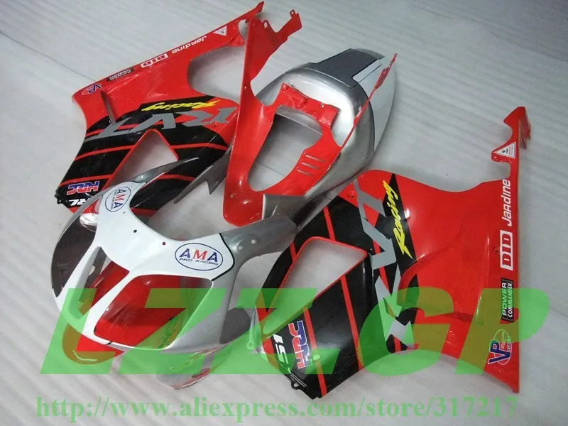 

100%NEW Red Silver Black VTR1000 SP1 RC51 2000 2001 2002 2003 2004 2005 2006 Fairing Kit L3522F for Honda LZZ.GP