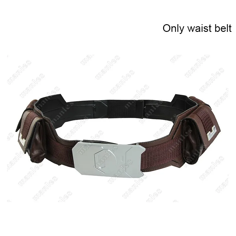 Only waist belt Мстители, бесконечные войны, костюм Капитана Америки Стива Роджерса, косплей супергероя, Хэллоуин, для взрослых, мужские перчатки, обувь, чехол на пояс - Цвет: Only waist belt