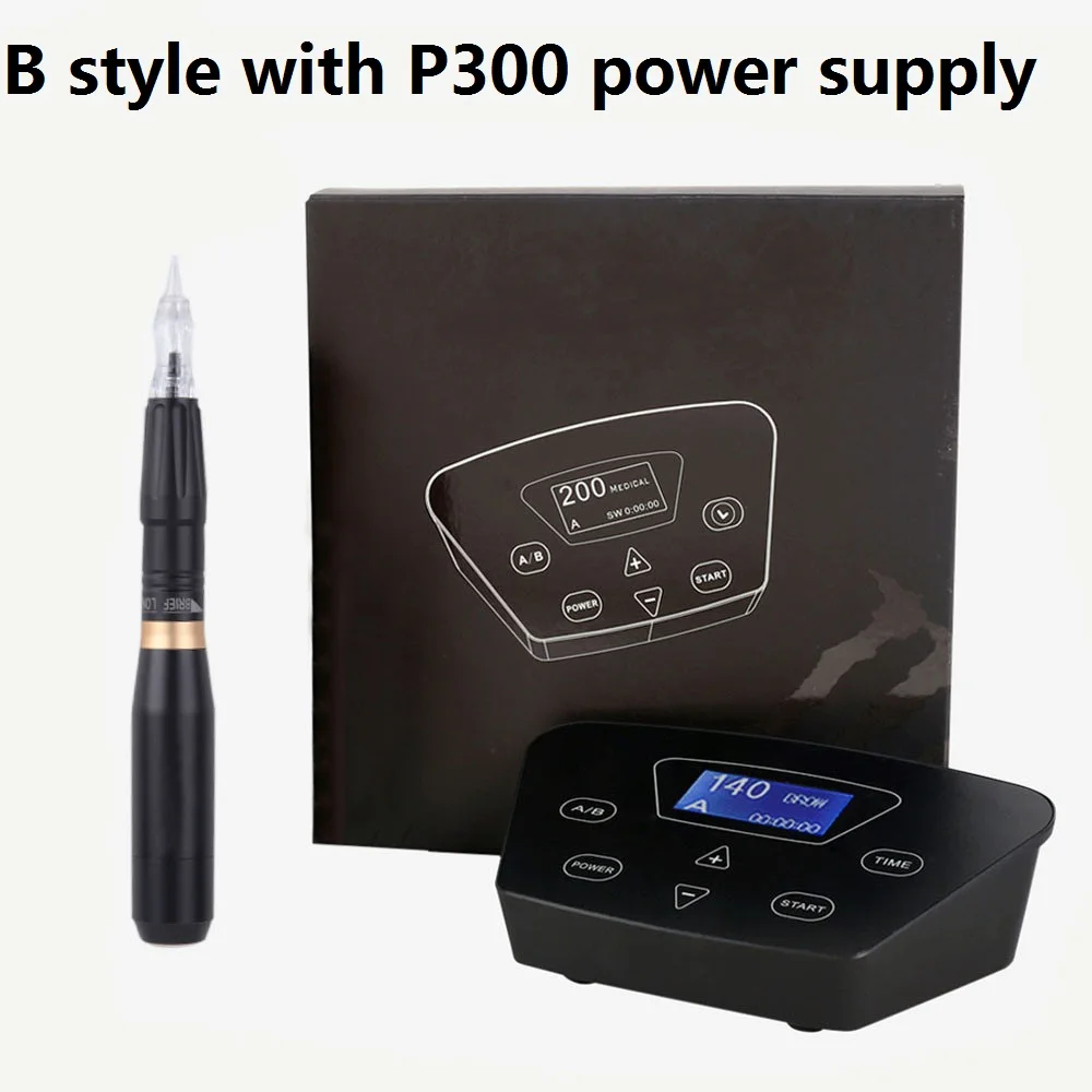 B style BIOMASER HP100P300, Перманентный макияж, ротационная машинка для бровей, тату, наборы, профессиональная ручка для бровей, подводка для глаз, губ, тату, набор - Цвет: B style