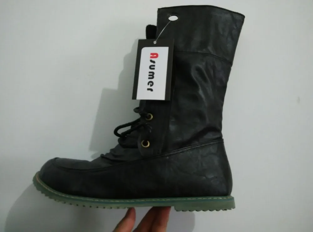 Женские ботильоны из ПУ кожи на плоской подошве|boots flats|ankle boots for womenfashion |