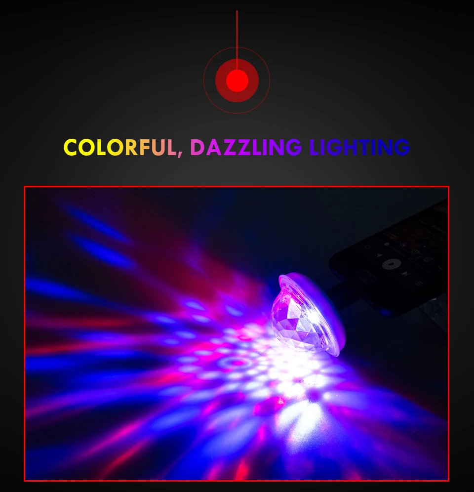 RGB Ночной светильник детский USB ночной Светильник звук вечерние светильник s датчик голосового управления декоративный светодиодный светильник s диско Dj сценический ночной Светильник