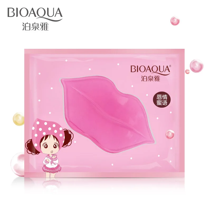 Гель маска для губ BIOAQUA 10/20/30 шт. уход увлажнение восстановление удаление линий