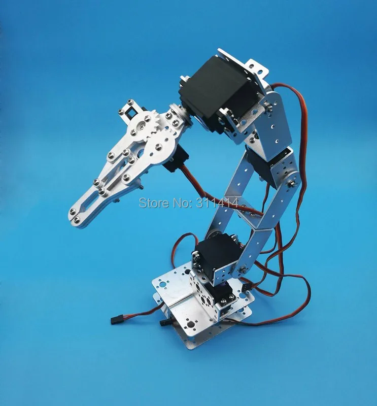 Многофункциональный Роботизированный рычаг 1 комплект 6 градусов механическая
