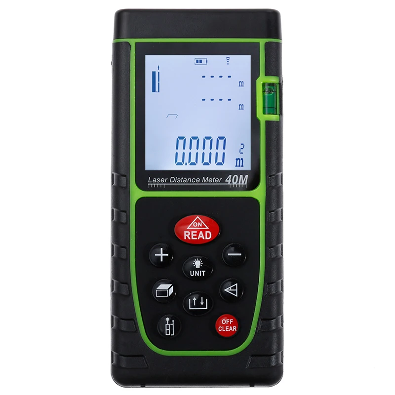 As the Picture Vastar лазерный дальномер 40 м 60 м 80 м 100 м цифровая лазерная дальномерная лента дальномер сборка лазерного измерительного устройства инструмент для тестирования - Цвет: As the Picture