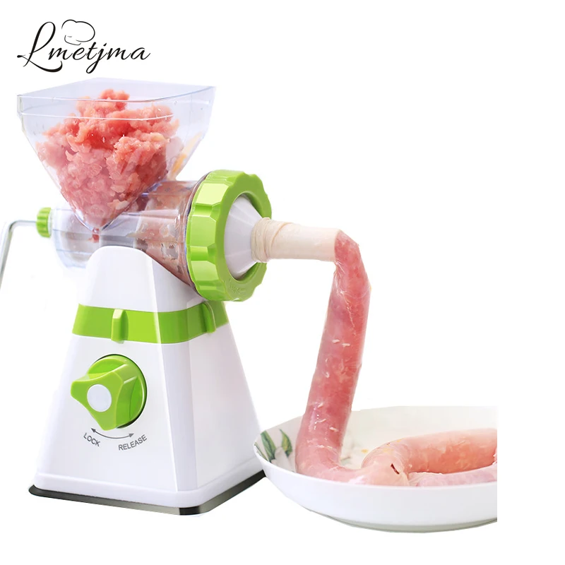 Ручная мясорубка LMETJMA LK0724C измельчитель для мяса тяжелая ручная говядина лапша