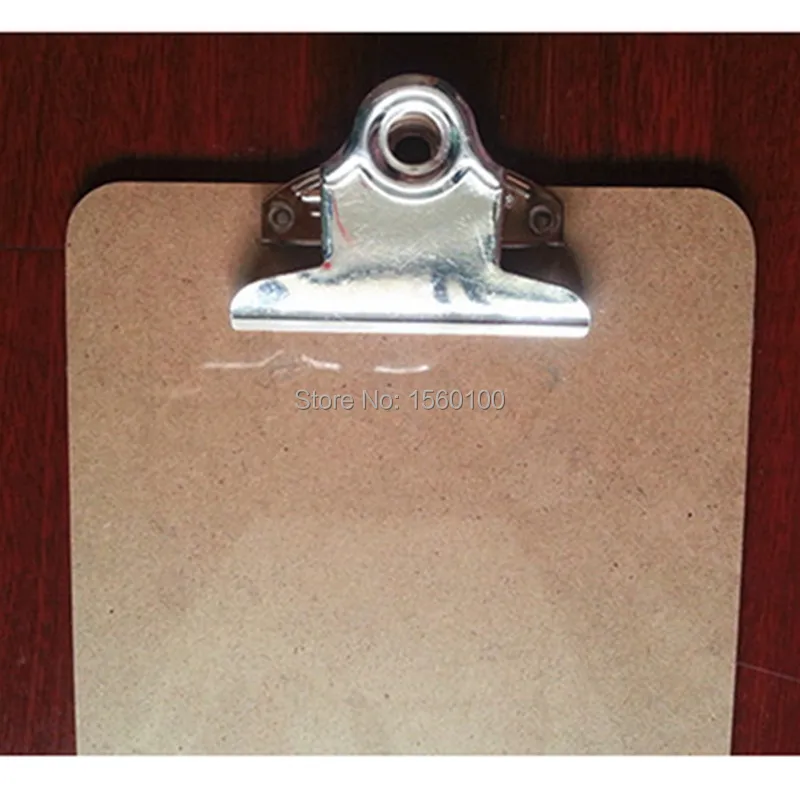 Free Shipping (6pcs/pack) A5 writing clipboard Wooden file restaurant office supplies/stationery |