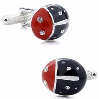 brand hawson beetle cufflinks for men free luxury gift box enamel jewelry cuff links