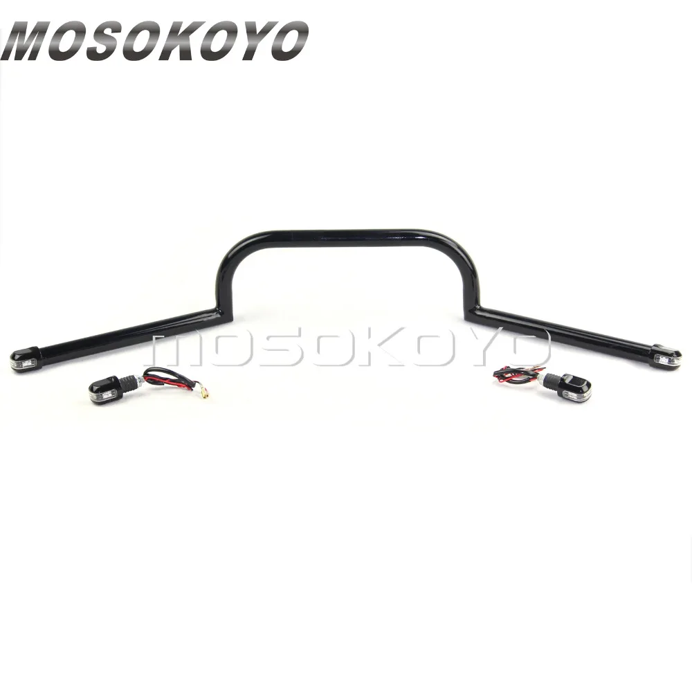 E-Mark одобренный мотоцикл 7/" Ручка Бар Торцевая заглушка мигалка указатель поворота светильник для Chopper Bobber Кафе Racer