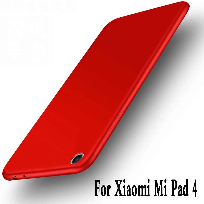 Чехол для Xiaomi Mi Pad 4 MiPad4 силиконовый роскошный чехол Mipad мягкий из ТПУ xiaomi Pad4 задняя