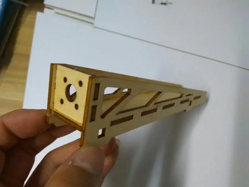 3 шт. DIY RC рамка самолета Delta крыло бумага оборудование кабина мотор Кронштейн