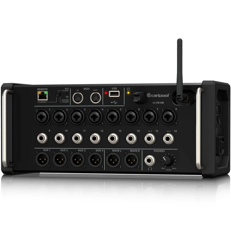 Carlpool XR16 16 канальный цифровой микшер для Ipad/Android Планшеты 8 программируемый