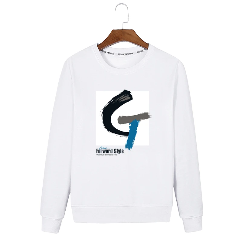 AY3023 white Новые осенне-зимние толстовки с изображением тигра для женщин и мужчин, пуловер с длинными рукавами и изображением животных, толстовки унисекс с вышивкой головы тигра, парная толстовка с капюшоном - Цвет: AY3023 white