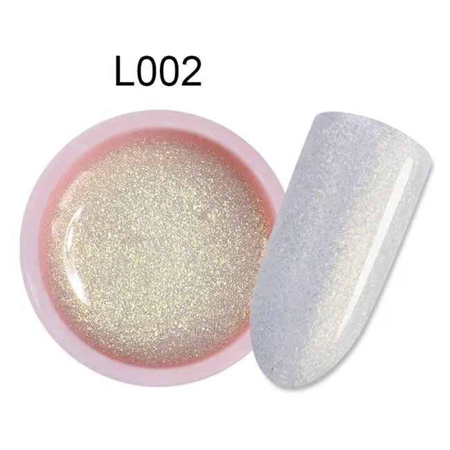 L002 Ur Sugar 7,5 мл Блестящий замачиваемый УФ голографический Кристальный Гель-лак цветной неоновый лак с блестками Гель-лак для ногтей - Цвет: L002