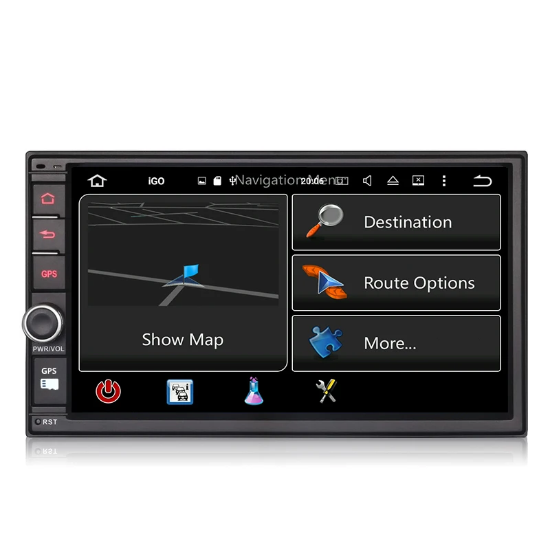 Android 6.0 2GB RAM 2Din Car Radio Stereo Multimedia Player 7" Universal GPS Navigation Built-in 3G Dongle Support wifi USB |