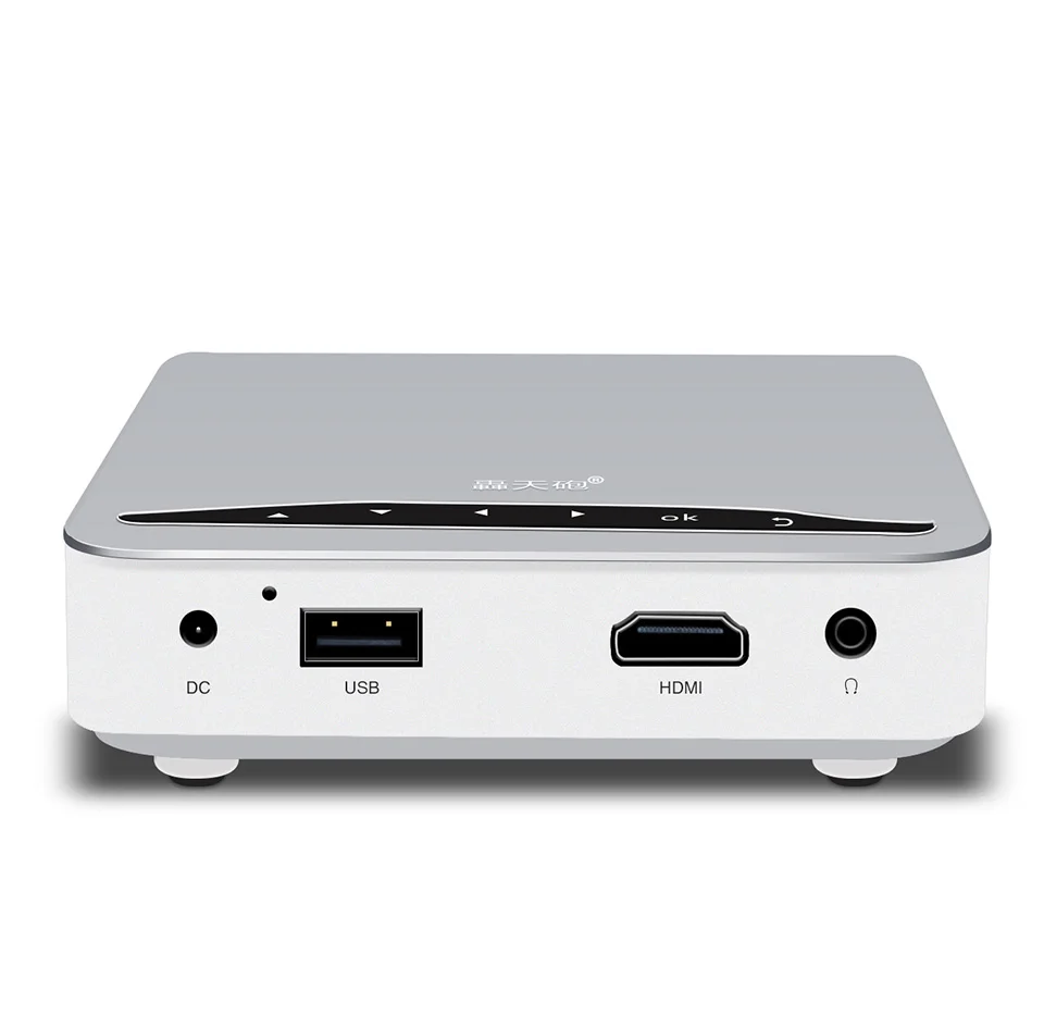 DLP100W проектор Poner Saund 1500 люмен 6000 мАч дисплей с синхронизацией Bluetooth WIFI 3D домашний