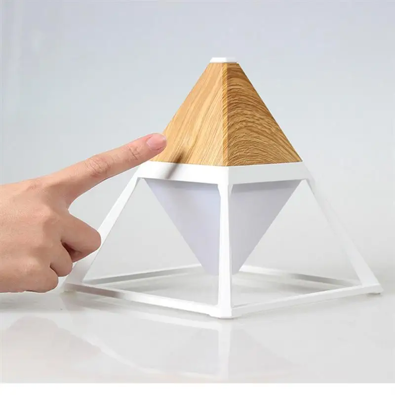 Пирамида Настольная лампа с зарядка через USB Порты и разъёмы touch Управление