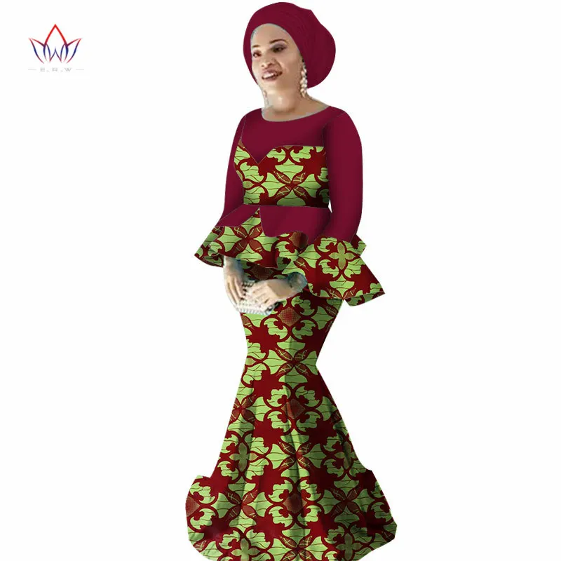 2019 весенний комплект с юбкой в африканском стиле традиционная одежда принтом