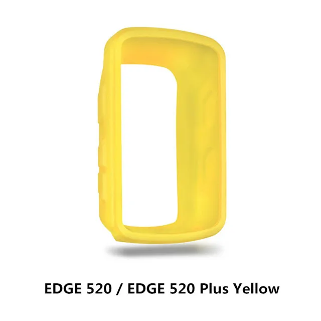Цвет: желтый Garmin Edge 520/Edge 520 Plus, чехол для велосипеда, силиконовый чехол, кожаный чехол, фирменная Новинка, оригинальная коробка - Цвет: Цвет: желтый