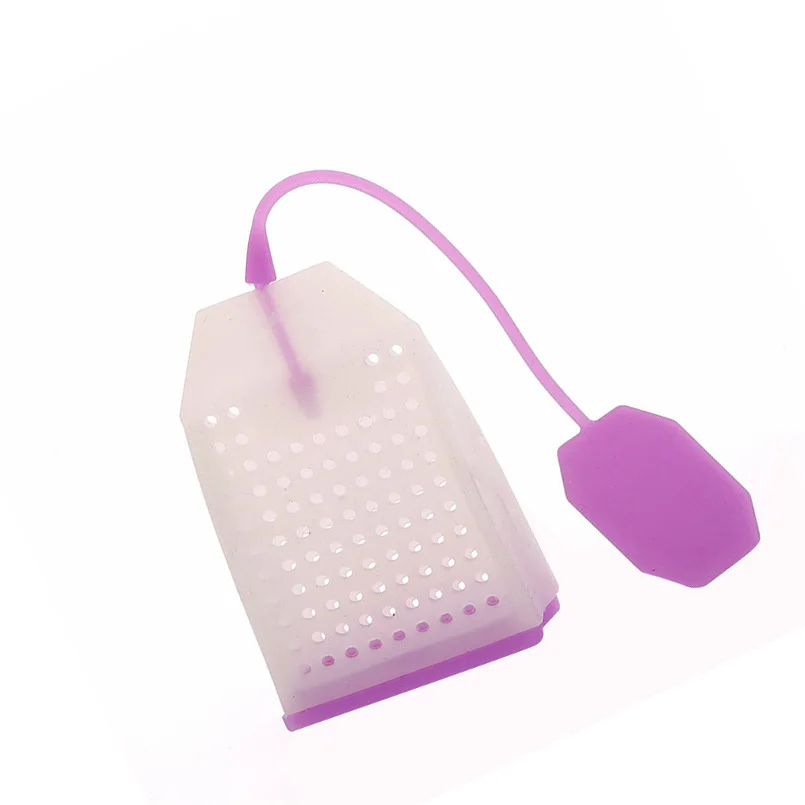 Форма сумки Силиконовое чайное ситечко чайная посуда красочные Травяные специи