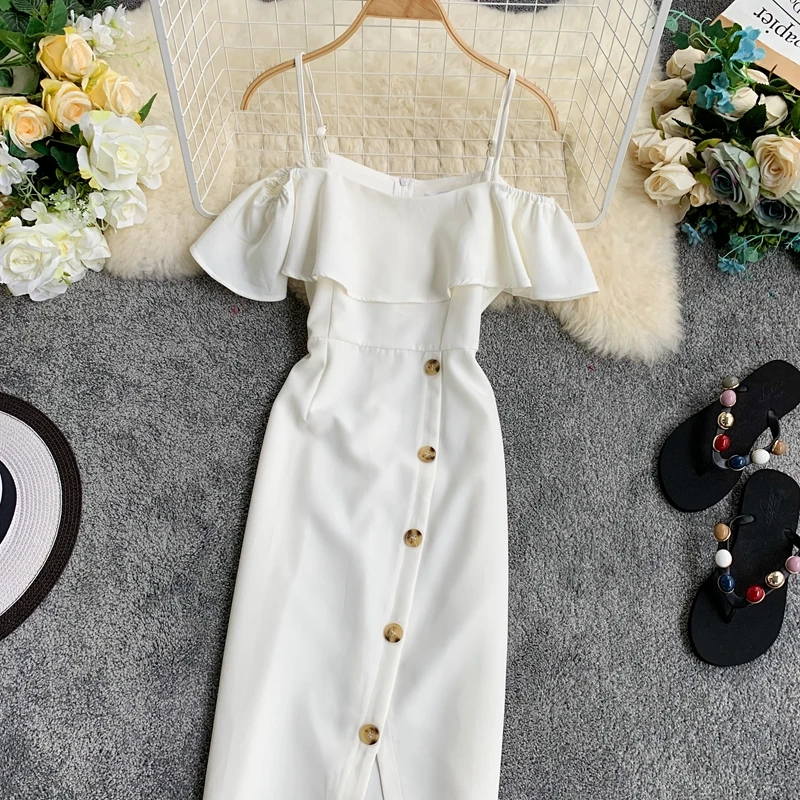 Женское облегающее платье туника длинное праздничное Вечерние бретелях